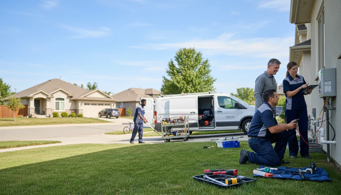 Tankless water heater service in Sequim, WA